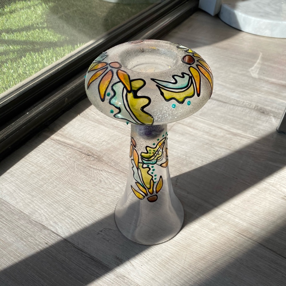 Pretty Self-Made Candle Holder